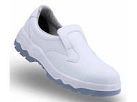 Mekap beyaz iş ayakkabısı